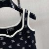 人気No1シャネル アイコン ロゴ キャミソール 偽物 ブラック shz55871 - 画像 (4)