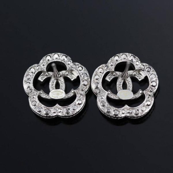 超希少！シャネル ccロゴマーク★お花ピアス 偽物 shc18721 - 画像 (5)