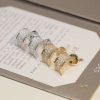 希少色 お洒落に♪ブルガリ 18Kイエローゴールド ダイヤ ピアス コピー Buo94500 - 画像 (6)