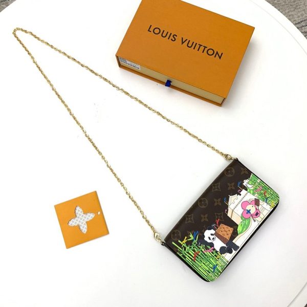 【限定☆日本未入】​ルイヴィトン フェリシーポシェット 偽物 パンダ M80992 - 画像 (3)