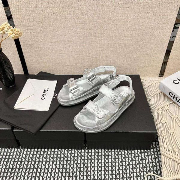 日本未入荷シャネル カーフスキン サンダル コピー shd35772 - 画像 (3)