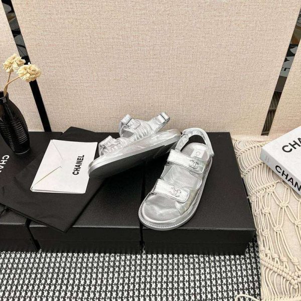 日本未入荷シャネル カーフスキン サンダル コピー shd35772 - 画像 (6)