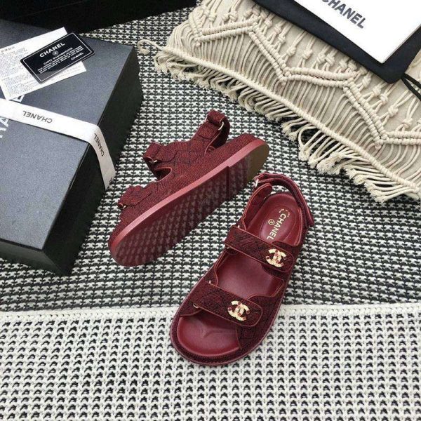 完売必至シャネル 偽物 ニット サンダル shg21180 - 画像 (3)