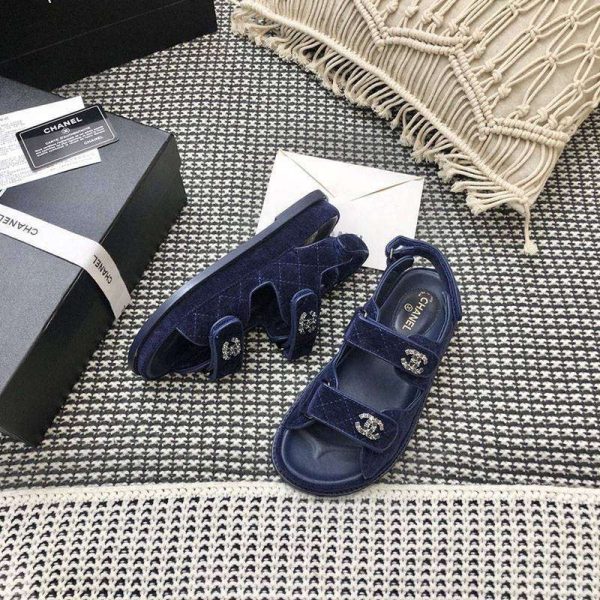 定番シャネル ニット サンダル スーパーコピー shk31857 - 画像 (3)