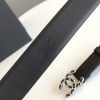 セール新作シャネル CCロゴ ラムスキン ベルト コピー 30mm sha72738 - 画像 (2)
