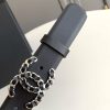セール新作シャネル CCロゴ ラムスキン ベルト コピー 30mm sha72738 - 画像 (5)