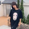 入手困難【ロエベ×スタジオジブリ 偽物】カオナシ クルーネック Tシャツ lox58214 - 画像 (2)
