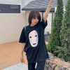 入手困難【ロエベ×スタジオジブリ 偽物】カオナシ クルーネック Tシャツ lox58214 - 画像 (5)
