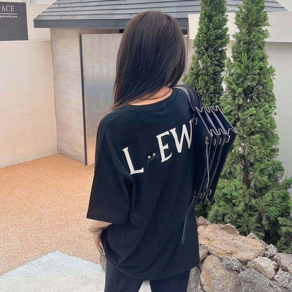 入手困難【ロエベ×スタジオジブリ 偽物】カオナシ クルーネック Tシャツ lox58214 - 画像 (7)