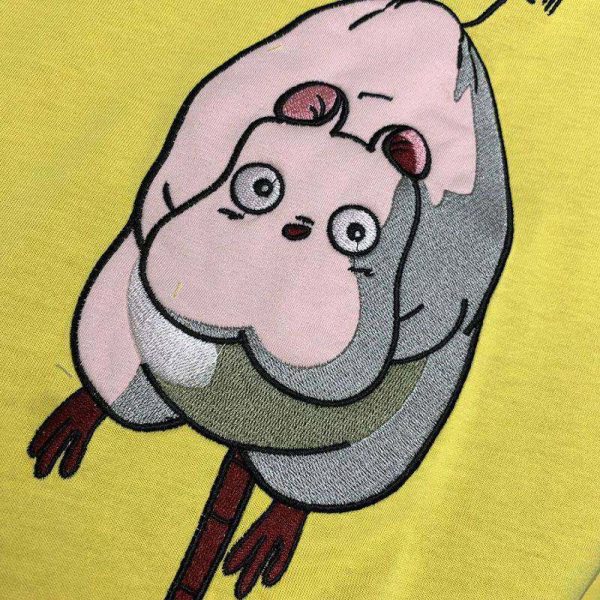 最安値挑戦ロエベ×ジブリ スーパーコピー ハエドリ クルーネックTシャツ lot32147 - 画像 (6)