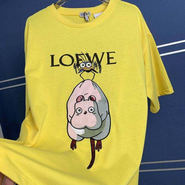 最安値挑戦ロエベ×ジブリ スーパーコピー ハエドリ クルーネックTシャツ lot32147 - 画像 (8)