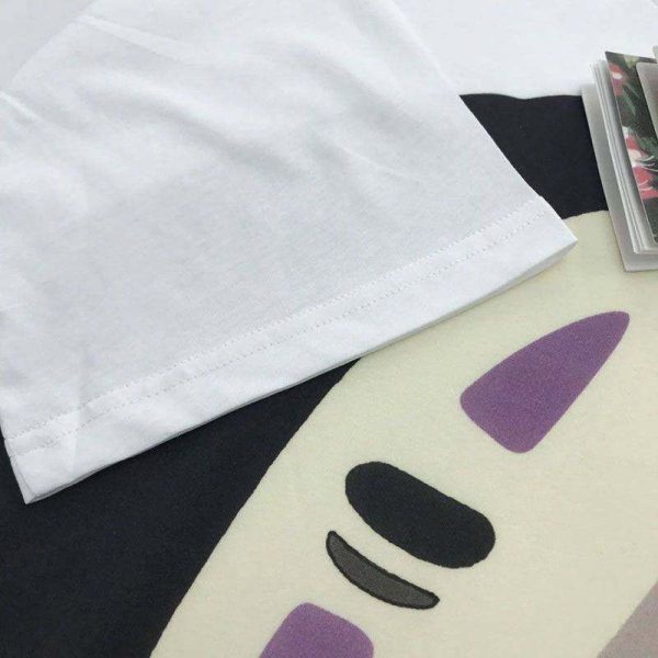 争奪戦[ロエベ] カオナシ 偽物 オーバーサイズ コットン Tシャツ loz95351 - 画像 (8)