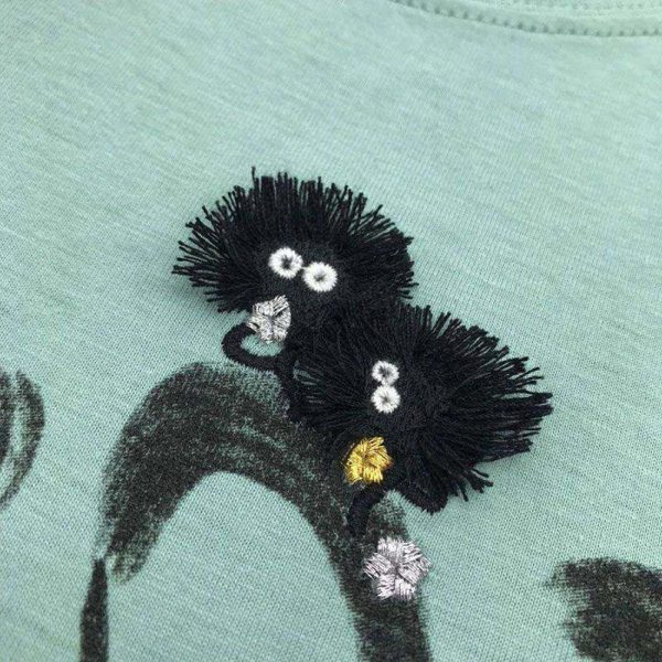 21-22AWロエベ × スタジオジブリ コピー ロゴ Tシャツ low84198 - 画像 (9)