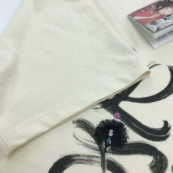 累積売上総額第１位！ロエベ × スタジオジブリ ロゴ Tシャツ 偽物 loe80316 - 画像 (6)