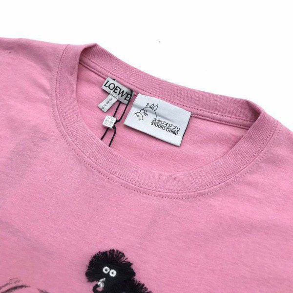 定番 ロエベ × スタジオジブリ ロゴ Tシャツ コピー lon76306 - 画像 (3)