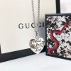 大人気！グッチ*ブラインドフォーラブシルバーネックレス コピー*ハート guq02417 - 画像 (2)