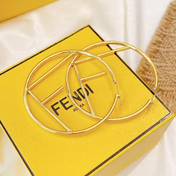 【日本未発売】フェンディ エフイズ フェンディ ドロップピアス 偽物 モノグラムロゴ 8AG797B08F0F0N - 画像 (3)
