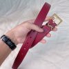 争奪戦サンローラン モノグラム ナローベルト スーパーコピー 20/30mm Sau77544 - 画像 (2)