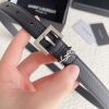 稀少サンローラン モノグラム ナローベルト コピー 20mm Sam90835 - 画像 (3)