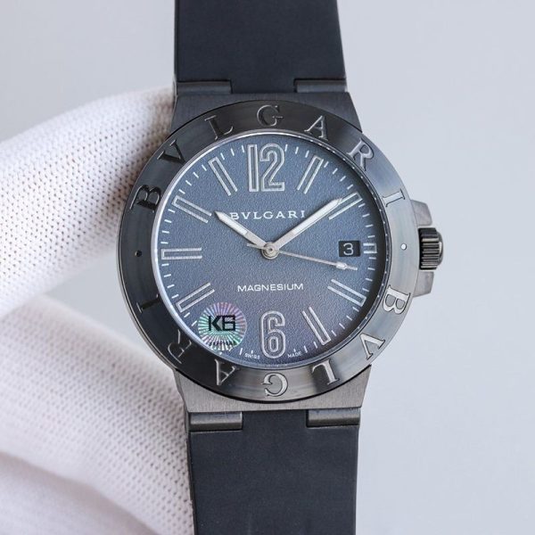 世界中で大人気♪ブルガリ 時計 スーパーコピー アルミニウムウォッチ 39mm 2色 Buu18937 - 画像 (2)