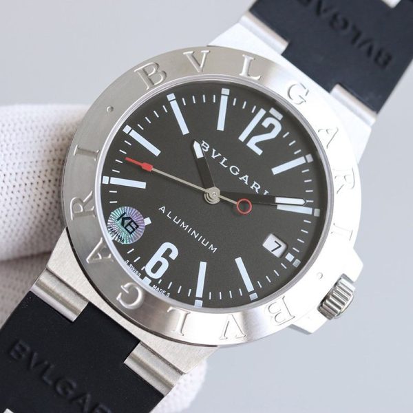 希少色ブルガリ 時計 スーパーコピー アルミニウムウォッチ 39mm 2色 Bug93251 - 画像 (2)
