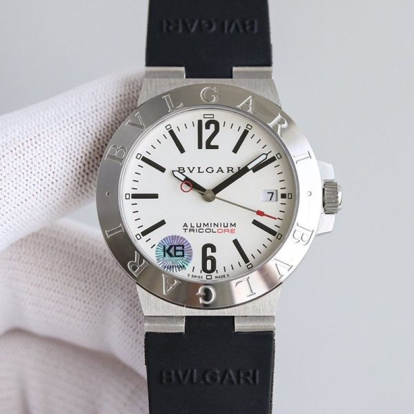 希少色ブルガリ 時計 スーパーコピー アルミニウムウォッチ 39mm 2色 Bug93251 - 画像 (8)