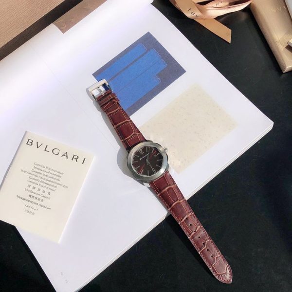 目を惹くカラー ブルガリ 時計 偽物 オクト ローマ 41mm Octo Roma Bui55309 - 画像 (4)