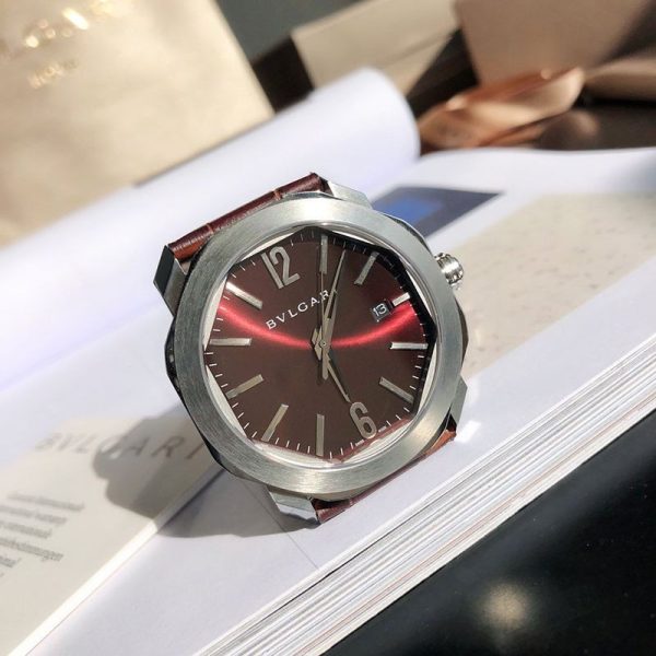 目を惹くカラー ブルガリ 時計 偽物 オクト ローマ 41mm Octo Roma Bui55309 - 画像 (6)