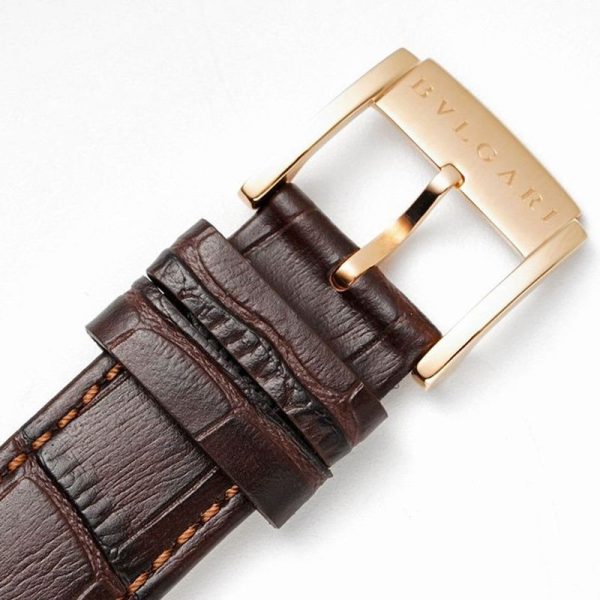 超話題!ブルガリ 腕時計 スーパーコピー カーボンゴールド ローマ 41mm Buc63738 - 画像 (6)