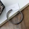 日本未入荷 グッチ★ブレスレット コピー★スクエアG シルバー ブレスレット gut77958 - 画像 (3)