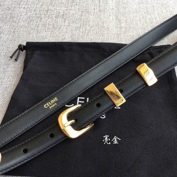 入手困難【セリーヌ】トリオンフ ベルト 偽物 メンズ カーフスキン Ceh42738 - 画像 (3)