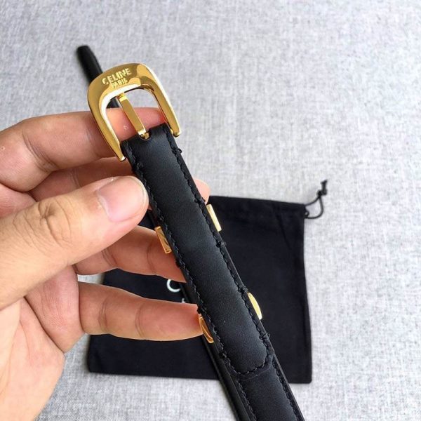 入手困難【セリーヌ】トリオンフ ベルト 偽物 メンズ カーフスキン Ceh42738 - 画像 (7)