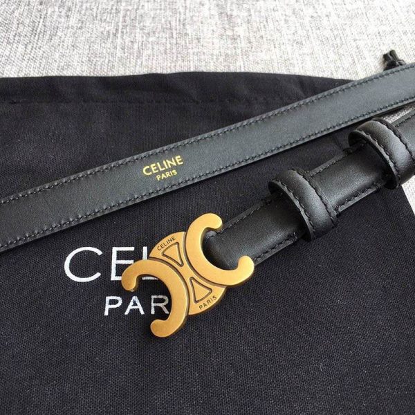 ☆超人気☆【セリーヌ】スモール マイヨン トリオンフ ベルト コピー カーフスキン Cey60554 - 画像 (5)