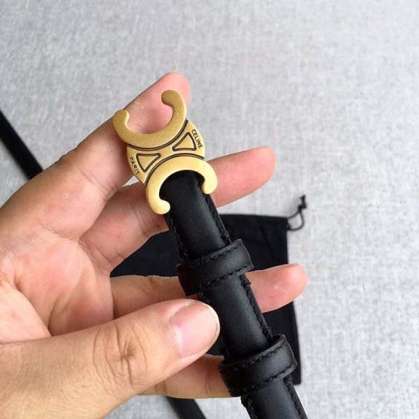 ☆超人気☆【セリーヌ】スモール マイヨン トリオンフ ベルト コピー カーフスキン Cey60554 - 画像 (6)
