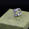 《大人気》グッチ タイガーヘッド 偽物 シルバーリング *ギフトに◎12mm gux37839 - 画像 (2)