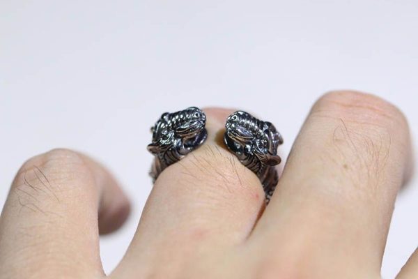 《大人気》グッチ タイガーヘッド 偽物 シルバーリング *ギフトに◎12mm gux37839 - 画像 (8)