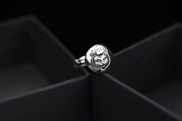 人気急上昇 猫モチーフ！！完売前に☆グッチ リング コピー guo69640 - 画像 (3)