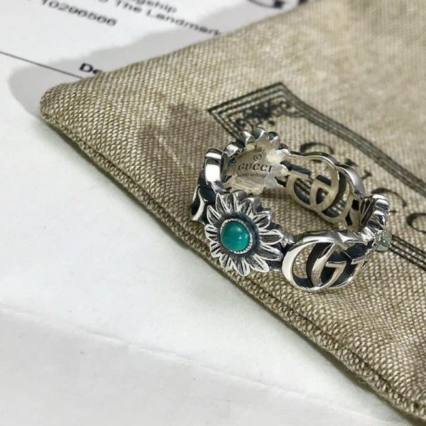 可愛い グッチ ダブルG フラワー リング コピー #12 guk65756 - 画像 (7)