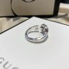 定番 グッチ インターロッキングG オープンリング*ギフトに guz01877 - 画像 (4)