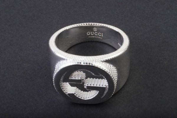 《大人気》グッチ/インターロッキングG シルバー リング コピー guq56968 - 画像 (3)