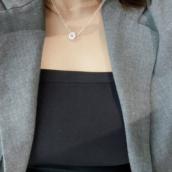 春もの新作カルティエ コピー LOVE ネックレス、ダイヤモンド6個 kae99494 - 画像 (5)