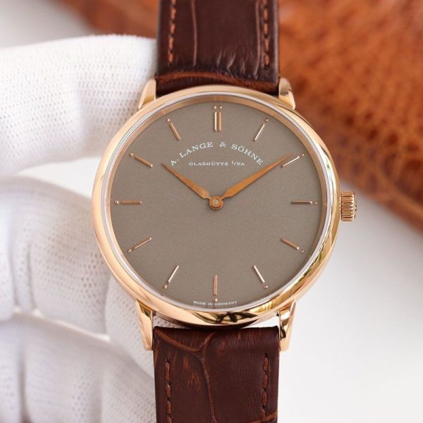 春もの新作ランゲ＆ゾーネ サクソニア フラッハ 偽物 39mm rag24289 - 画像 (2)