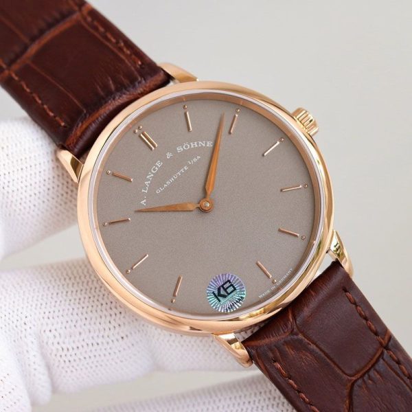 春もの新作ランゲ＆ゾーネ サクソニア フラッハ 偽物 39mm rag24289 - 画像 (3)