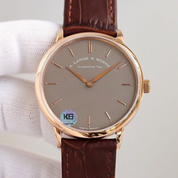 春もの新作ランゲ＆ゾーネ サクソニア フラッハ 偽物 39mm rag24289 - 画像 (4)