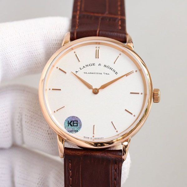 目を惹くカラーランゲ＆ゾーネ 偽物 サクソニア フラッハ 39mm rab09037 - 画像 (3)