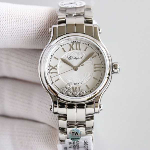 大人気！ショパール ハッピースポーツ コピー 33MM 2色 shl95242 - 画像 (3)