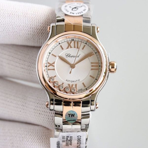 大人気！ショパール ハッピースポーツ コピー 33MM 2色 shl95242 - 画像 (8)