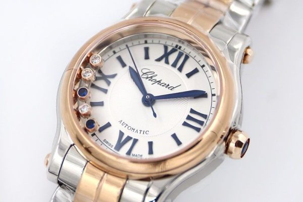 入手困難ショパール ハッピースポーツ 偽物 33MM sho03280 - 画像 (3)