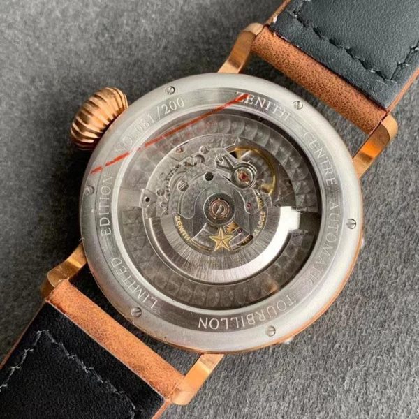 大人気!!新色ゼニス パイロットタイプ20 コピー エクストラスペシャル45mm zel34688 - 画像 (8)