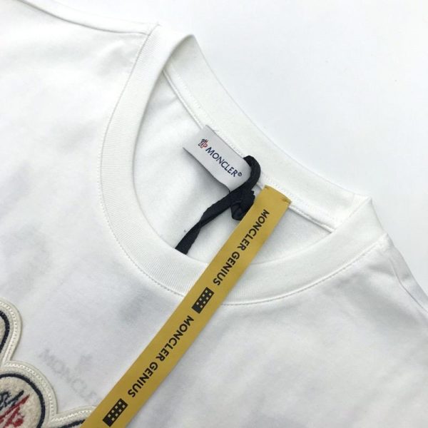 22AW新作モンクレール◆ブラック ロゴ コットン Tシャツ パロディ moo26915 - 画像 (3)